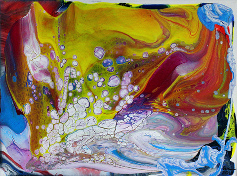 Bubbling Comet (SOLD)
