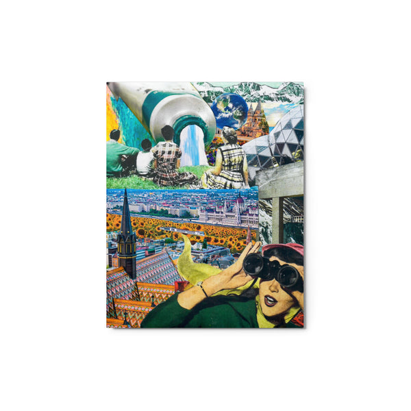 The Qualms of the Modern Family Metal Print