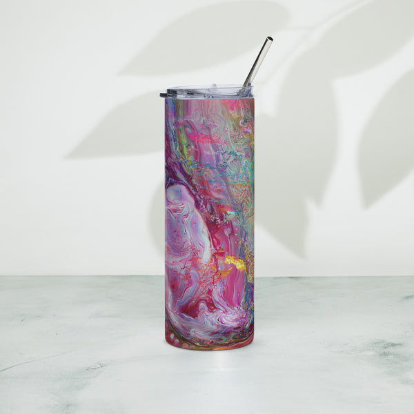 Cracked Colors Stainless steel tumbler