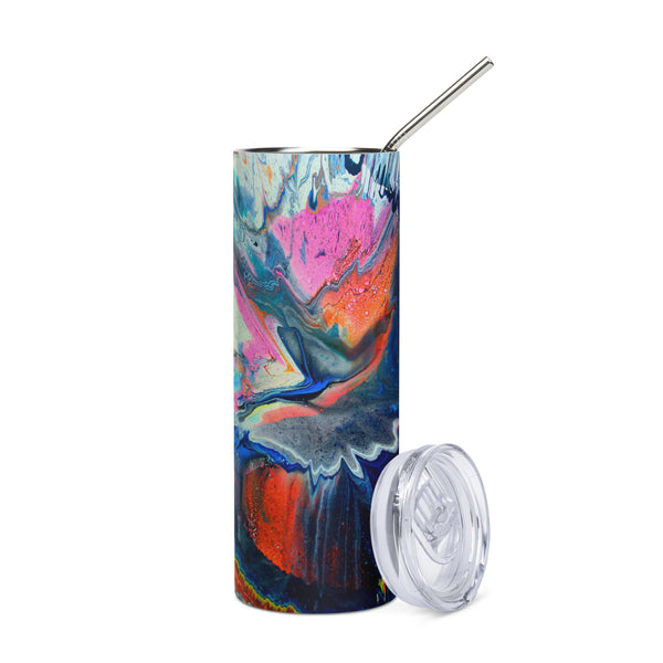 Interstellar Explosion Stainless steel tumbler