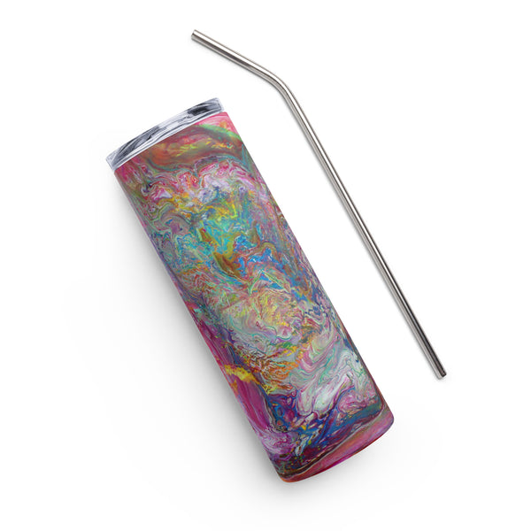 Cracked Colors Stainless steel tumbler