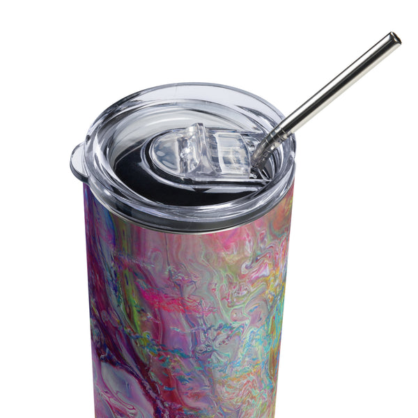 Cracked Colors Stainless steel tumbler